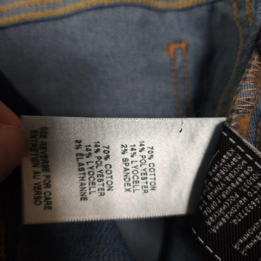 7 For All Mankind Secret Fit Belly B(AIR) Ankle Skinny Maternity Jeans 26 - Picture 11 of 12